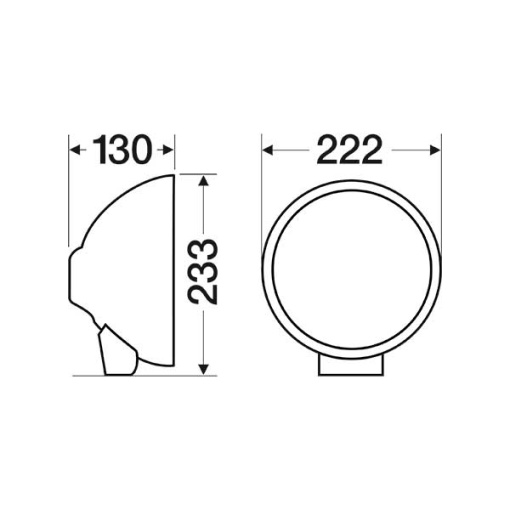 Papildlukturi tālā gaisma Hella Lum.Chromium LED ref.25