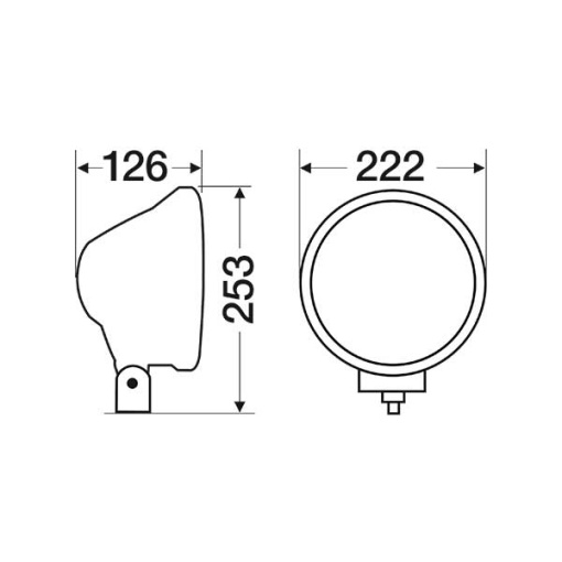 Papildlukturi tālā gaisma Hella Rallye 3003 LED ref.25