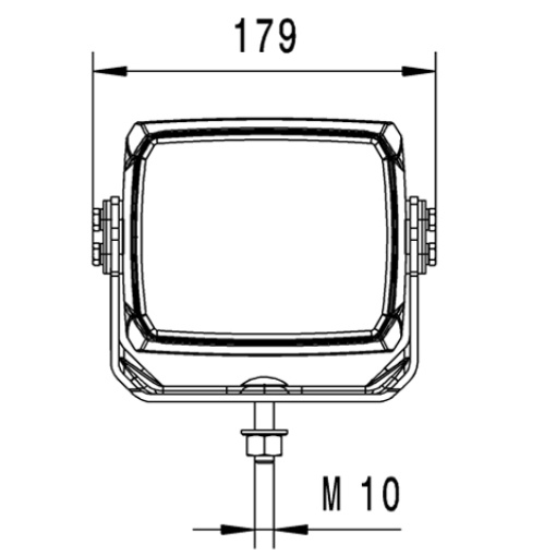 Tālā gaisma Ref. 40 Hella RokLume 380 N LED 12V