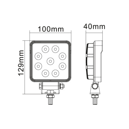 Lukturi darba Hella ValueFit LED S1500