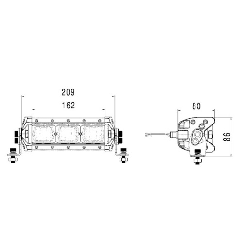 Lukturi darba Hella ValueFit LBX-220 LED