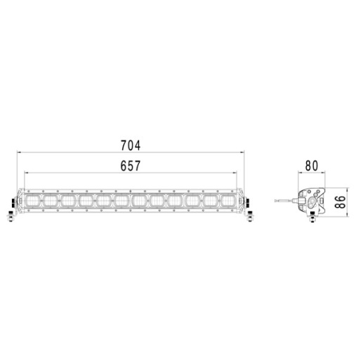 Lukturi, darba Hella ValueFit LBX-720 LED