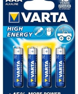 Baterijas VARTA AAA 1,5V 4 gab.