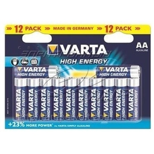 Baterijas VARTA AA 1,5V 12 gab.