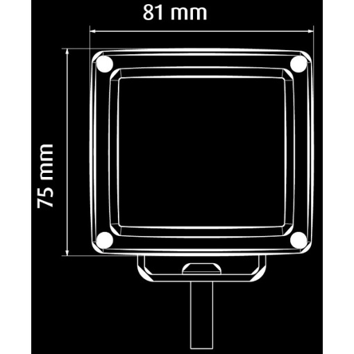 Lukturi, darba CIBIE LED 1500lm 12/24V 17W