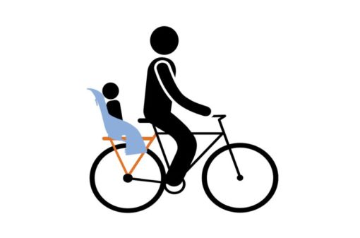 Bērnu sēdekļa piederumi Thule Yepp Nexxt Maxi Rack Mount Child Bike Seat