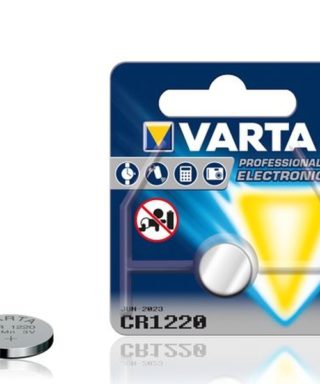Baterijas VARTA CR1220 3V 12,5x2 mm