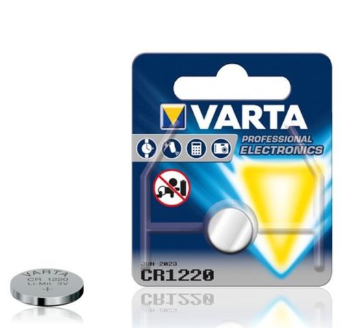 Baterijas VARTA CR1220 3V 12,5x2 mm