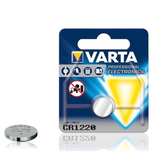 Baterijas VARTA CR1220 3V 12,5x2 mm