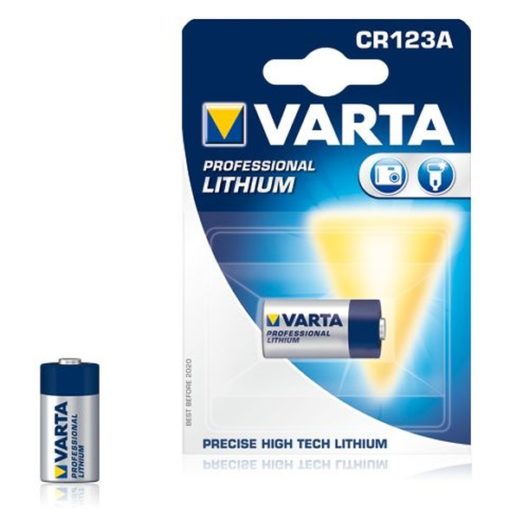 Baterijas VARTA CR123A 3V 34,5x17mm