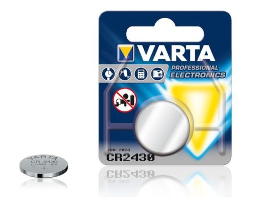 Baterijas VARTA CR2430 3V 24,5x3 mm