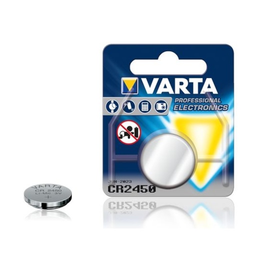 Baterijas VARTA CR2450 3V 24,5x5 mm