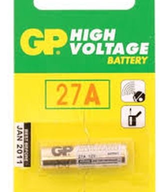 Baterijas GP baterija 12V 8,00x28,2 mm