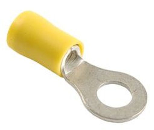 Elektromateriāls Gredzens M5 (5.3mm) dzeltens