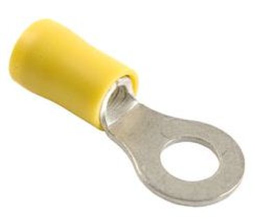 Elektromateriāls Gredzens M8 (8.4mm) dzeltens