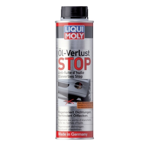 Eļļas piedeva Liqui Moly Eļļas tecēšanas novērš. 300 ml