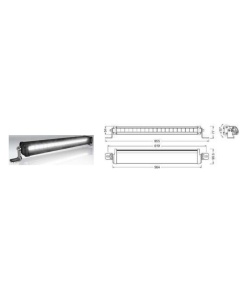 Papildlukturi tālā gaisma LEDriving® LIGHTBAR FX500-CB SM 12/24V