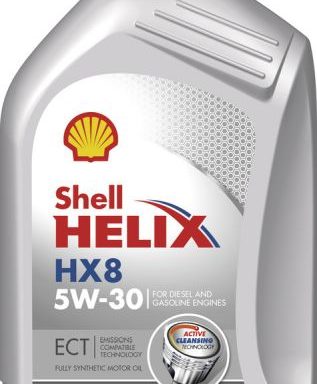 Motora eļļa SHELL Helix HX8 ECT 5W-30 (OEMs) 1L
