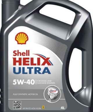 Motora eļļa SHELL Helix Ultra 5W-40 4L