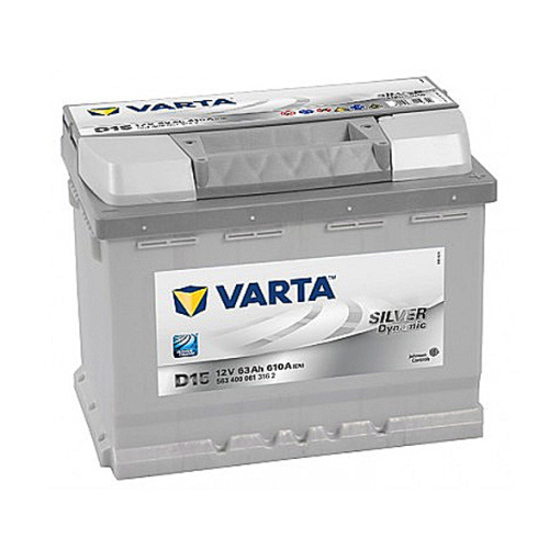 Akumulators VARTA 63Ah 610A 242*175*190 -+ Silv