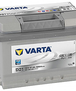 Akumulators VARTA 61Ah 600A 242*175*175 -+ Silv