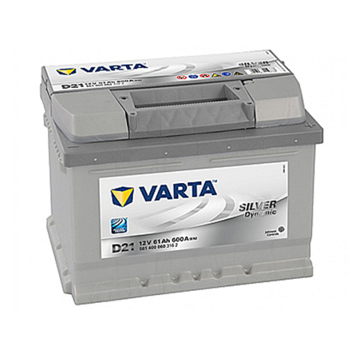 Akumulators VARTA 61Ah 600A 242*175*175 -+ Silv