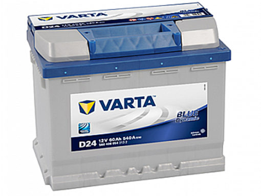 Akumulators VARTA 60Ah 540A 242*175*190 -+ Blue