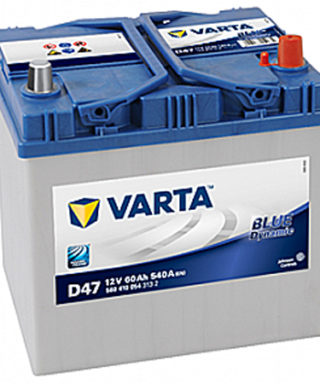 Akumulators VARTA 60Ah 540A 232*173*225 -+ Blue