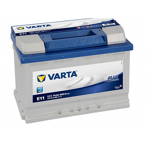 Akumulators VARTA 74Ah 680A 278*175*190 -+ Blue