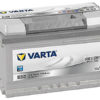 Akumulators VARTA 74Ah 750A Silver 278*175*175