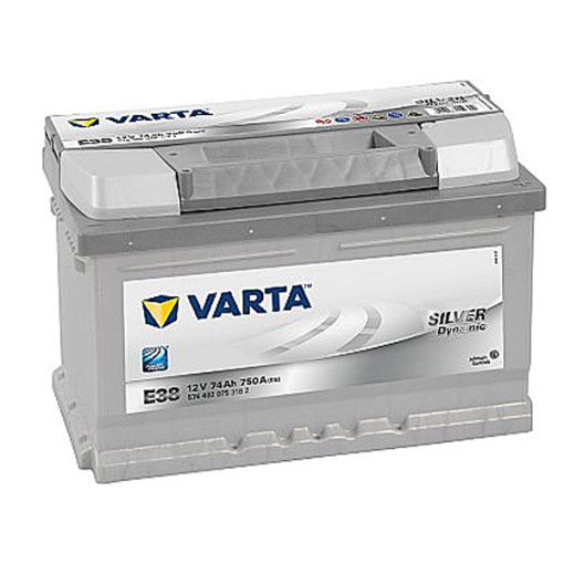 Akumulators VARTA 74Ah 750A Silver 278*175*175