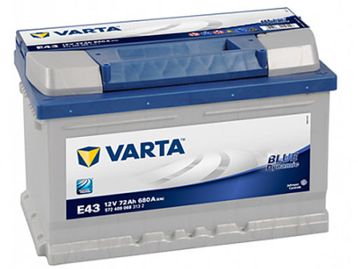 Akumulators VARTA 72Ah 680A 278*175*175 -+ BlueD