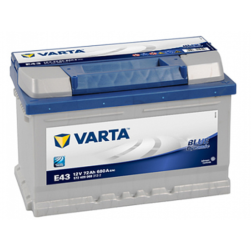 Akumulators VARTA 72Ah 680A 278*175*175 -+ BlueD