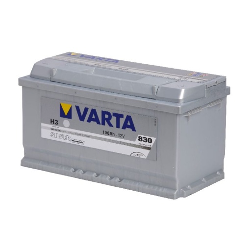 Akumulators VARTA 100Ah 830A 353*175*190 Silver