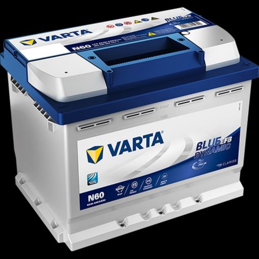 Akumulators VARTA EFB START ST 60Ah 640A 242*175*190 - + BLUE