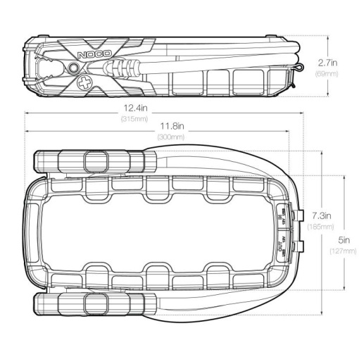 Startēšanas palīgierīce Booster GB150 12V 4000A Litijs