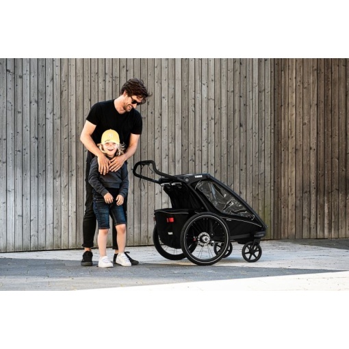 Bērnu rati Thule Chariot Sport1 MidnBlack