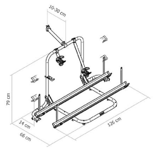 Piederumi velo turētājs Thule Sport G2 Garage