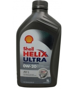 Motora eļļa SHELL Helix Ultra Pro AV-L 0W-20 1L