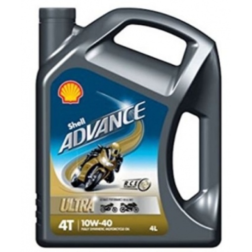 Motora eļļa SHELL Advance Ultra 4T 10W-40 4L