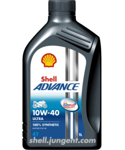 Motora eļļa SHELL Advance Ultra 4T 10W-40 1L