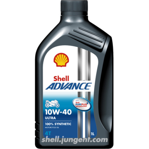 Motora eļļa SHELL Advance Ultra 4T 10W-40 1L