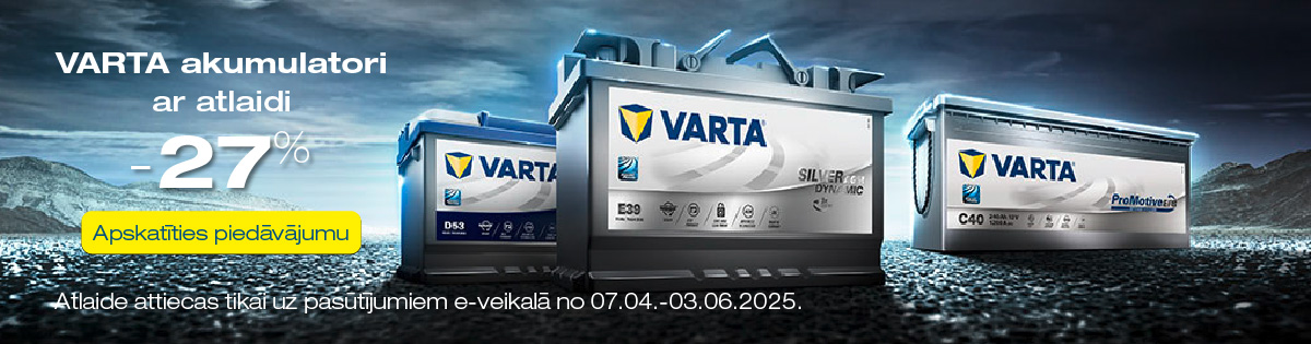 Akcija Varta akumulatoriem
