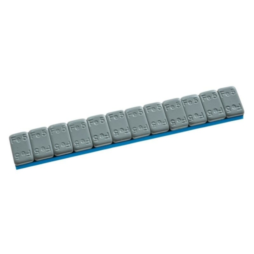 EFFEKT līmējamie atsvariņi 12x5g sloksne 60g pelēka 100gb iepakoj. zila lente
