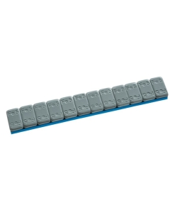 EFFEKT līmējamie atsvariņi 12x5g sloksne 60g pelēka 100gb iepakoj. bez pēdām