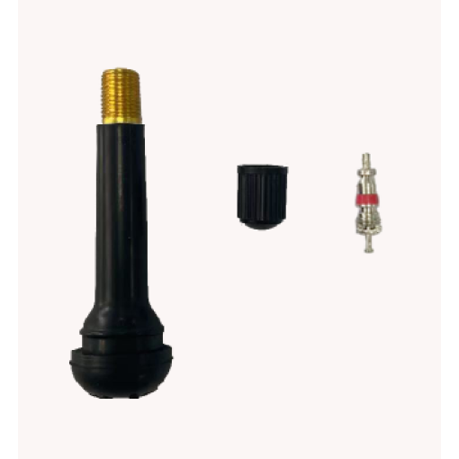 EFFEKT Riepu ventīlis 61.5mm TR418 melns, 100gb iepakojumā, cena par 1gb