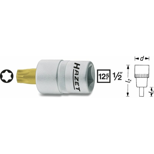 HAZET 1/2" Torx T50