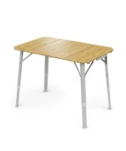 Kemperu aprīkojums DOMETIC COMPACT CAMP TABLE- BAMBOO EFFECT